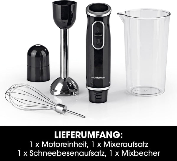 Hand Blender/Mixer Set by Gourmetmaxx